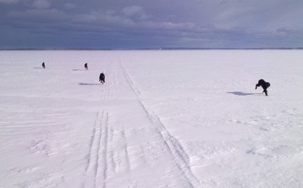 Lappajärven jäällä